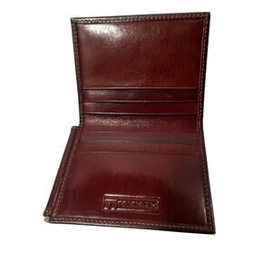 Men's Leather Wallet Honey Maple by Trafalgar in Gift Box